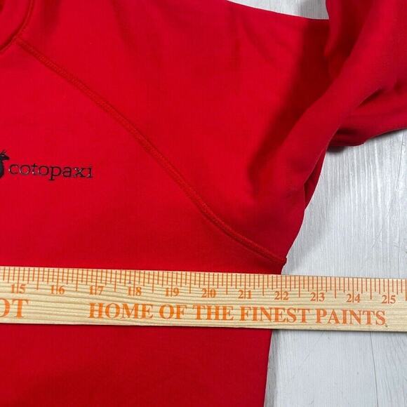 Cotopaxi Womens Size Large Sambaya Crewneck Red Sweater Fleece Sweatshirt - Picture 11 of 12